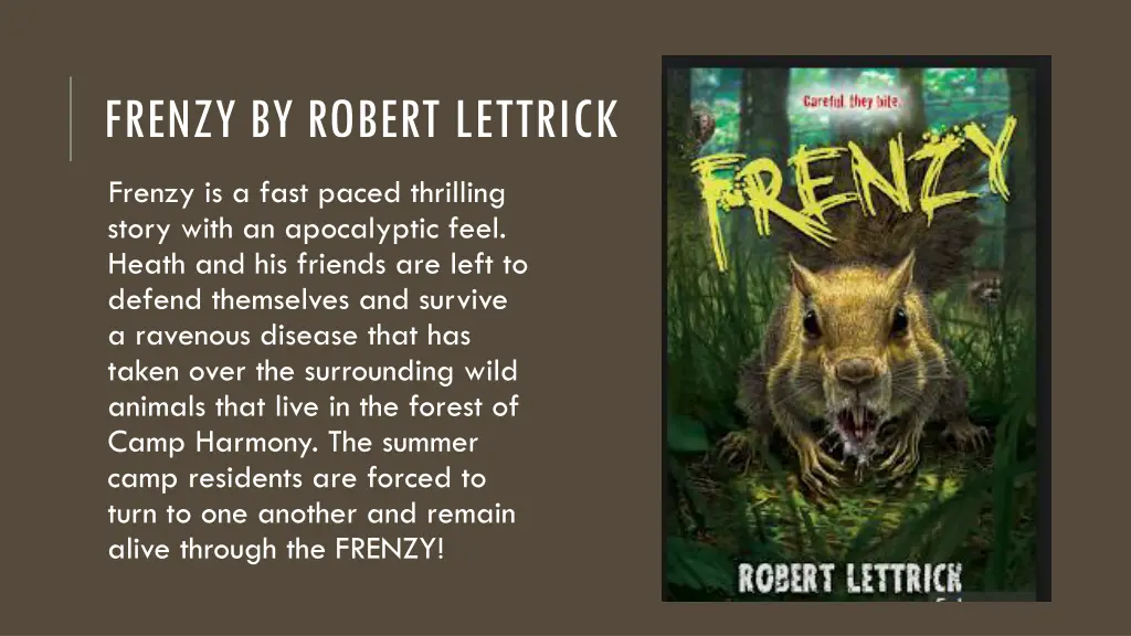 frenzy by robert lettrick