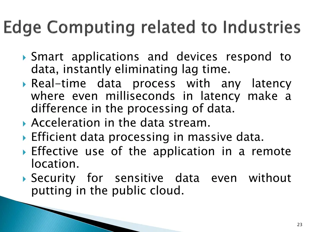 smart applications and devices respond to data