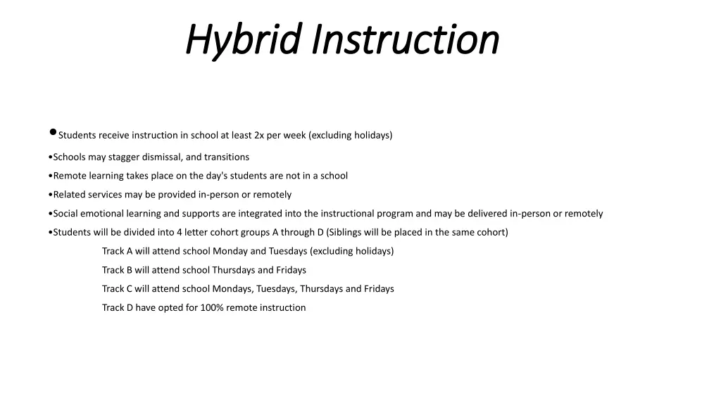 hybrid instruction hybrid instruction