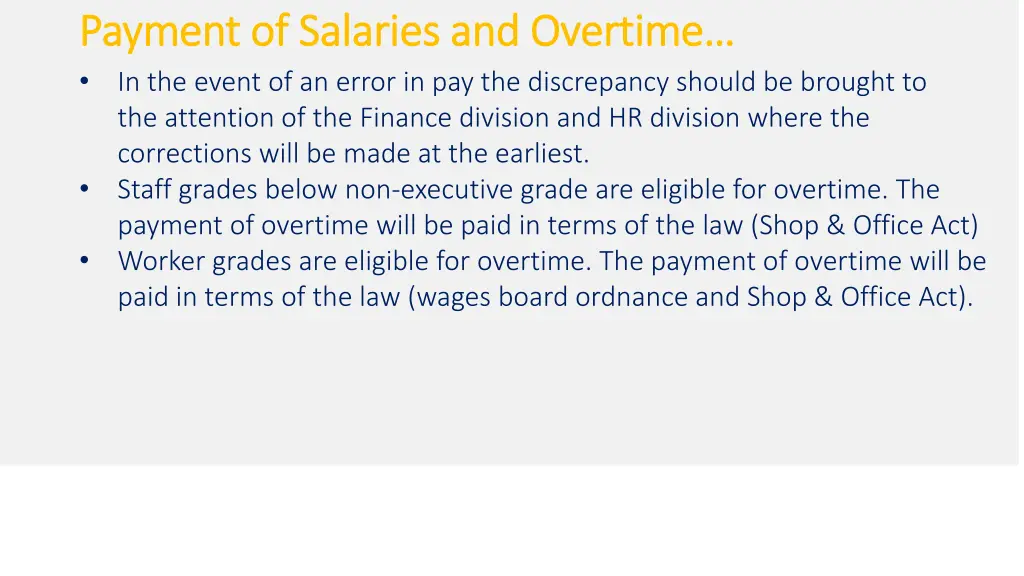 payment payment of salaries and of salaries 7