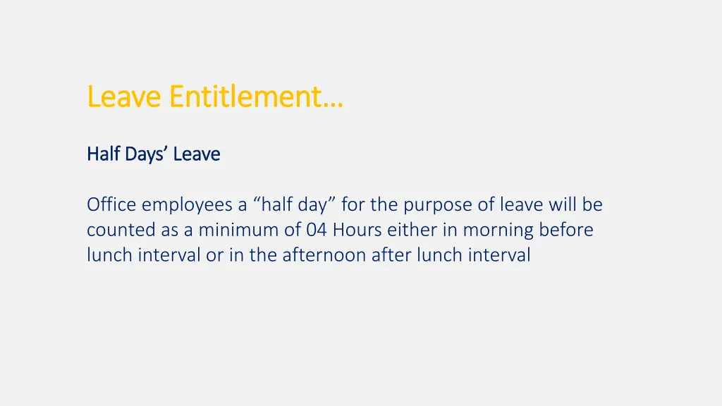 leave entitlement leave entitlement 3