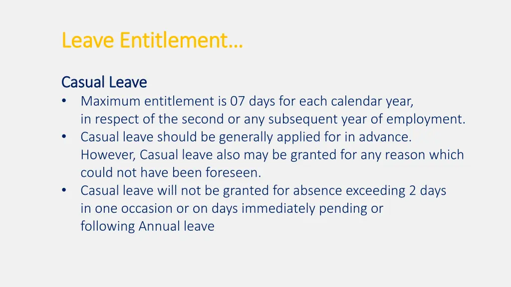 leave entitlement leave entitlement 4