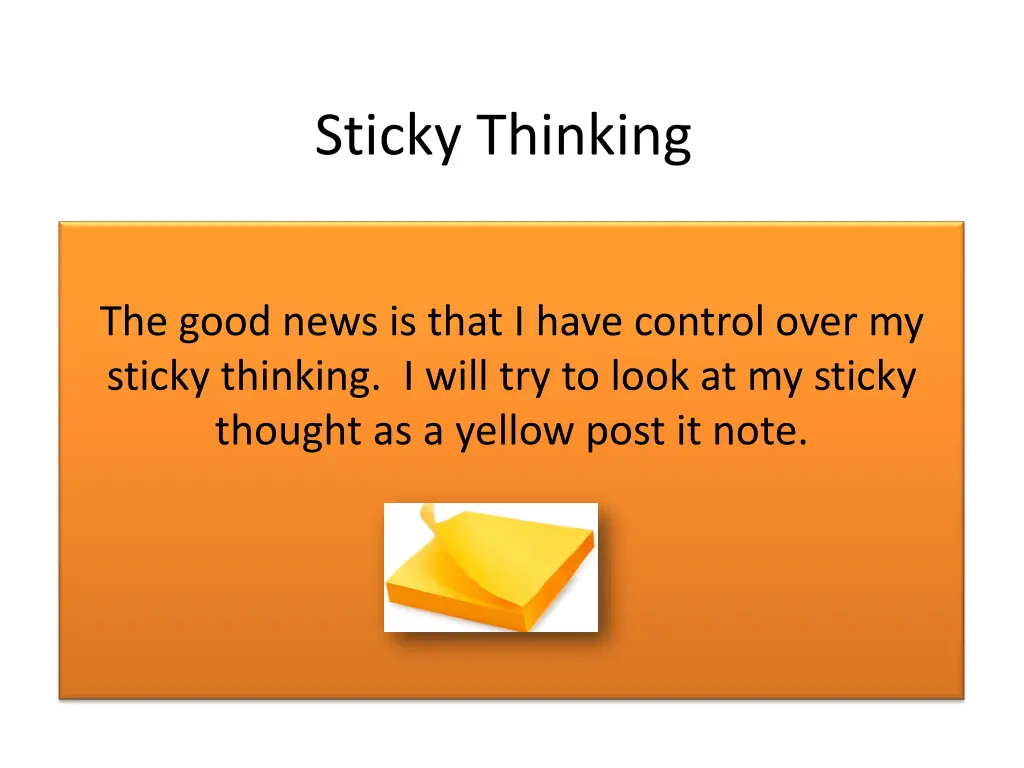 sticky thinking 2