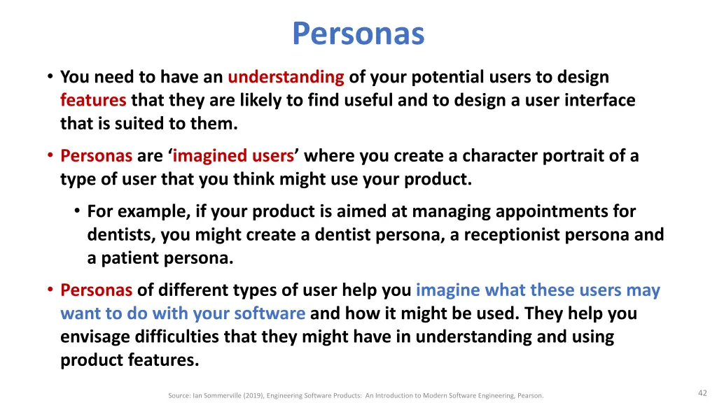 personas