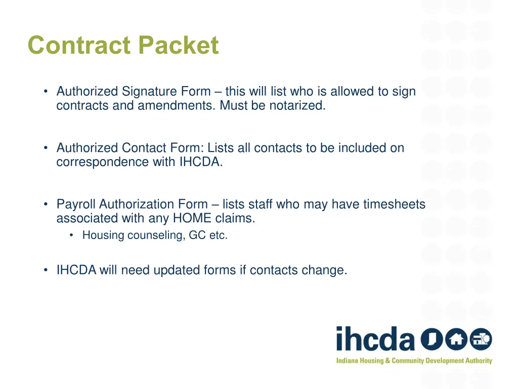 contract packet 1