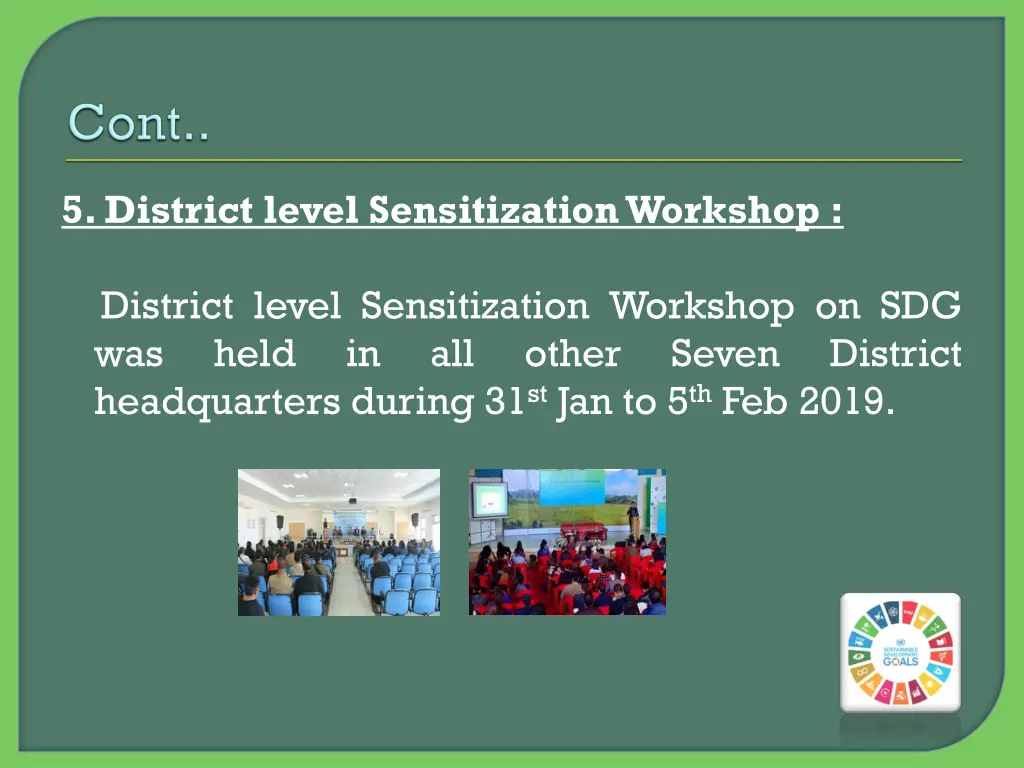 5 district level sensitizationworkshop