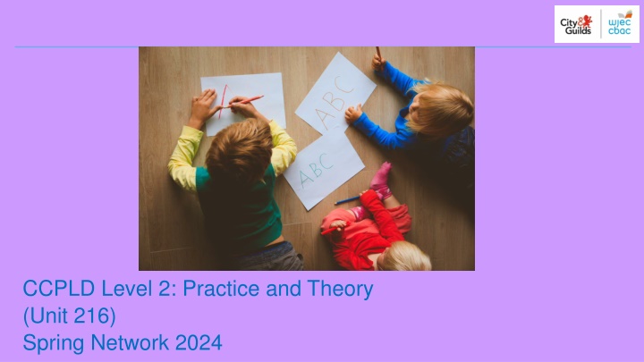 ccpld level 2 practice and theory unit 216 spring