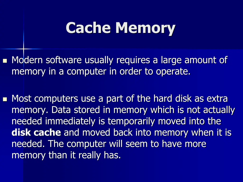 cache memory