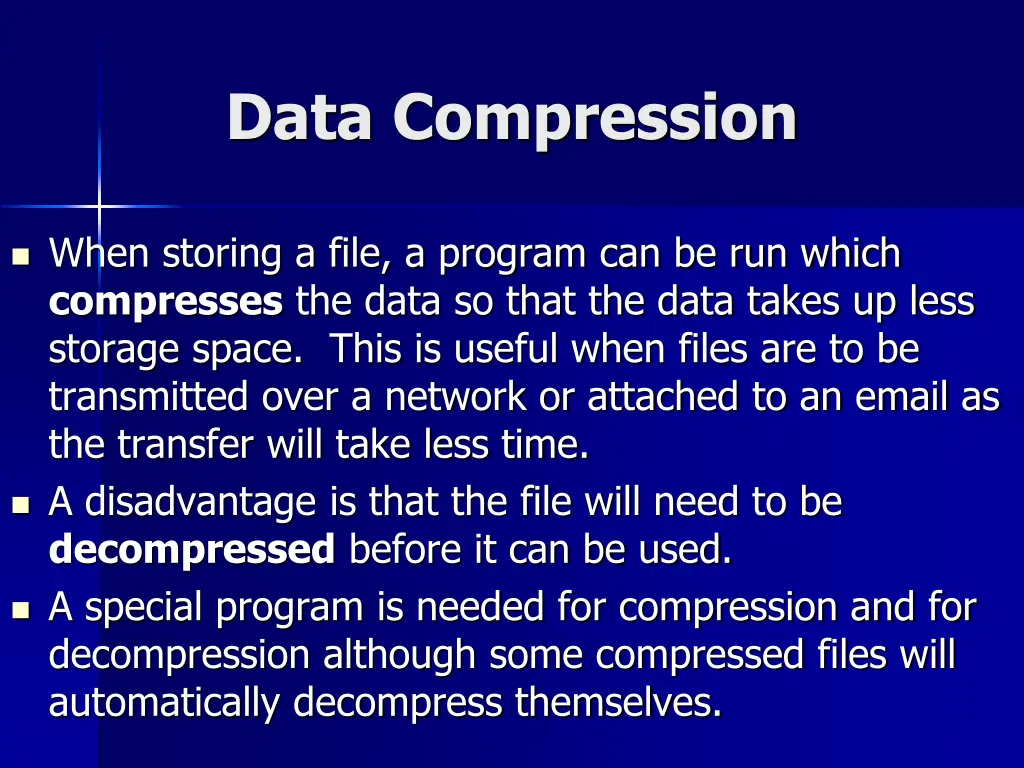 data compression