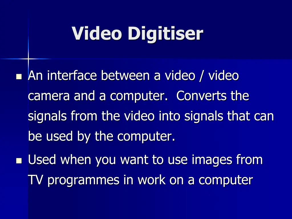 video digitiser