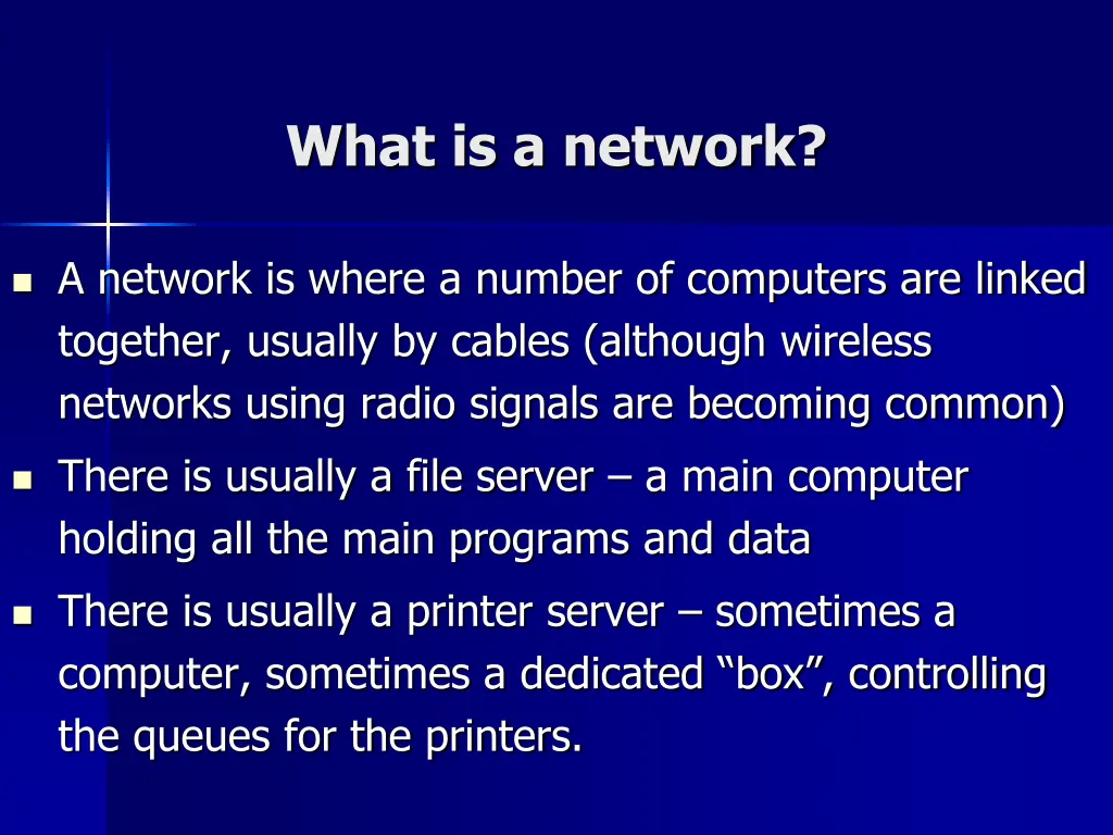 what is a network