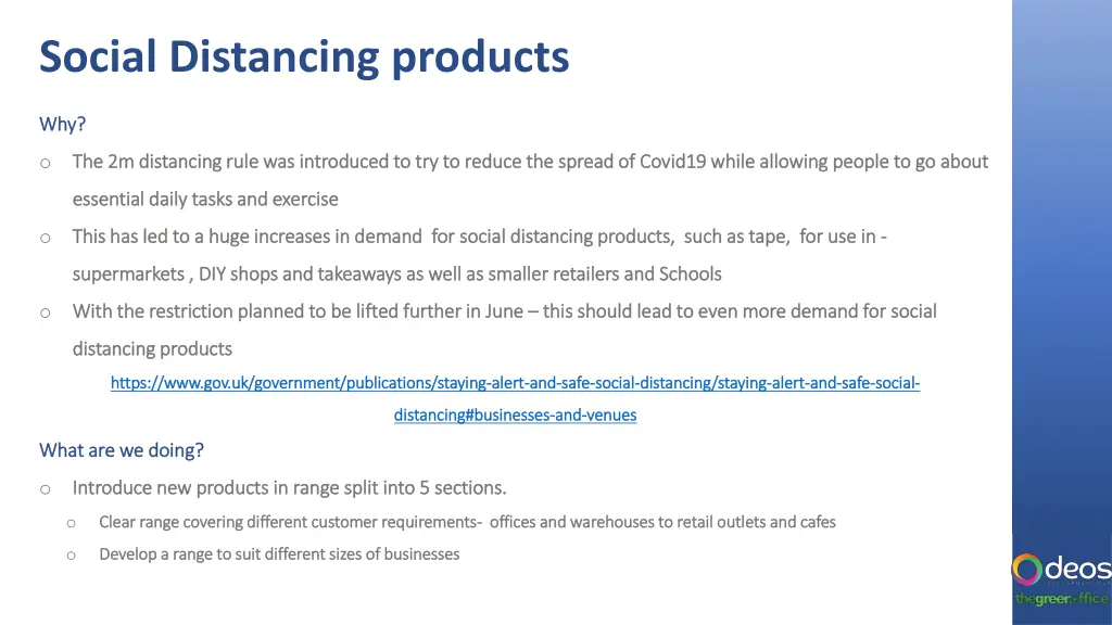 social distancing products