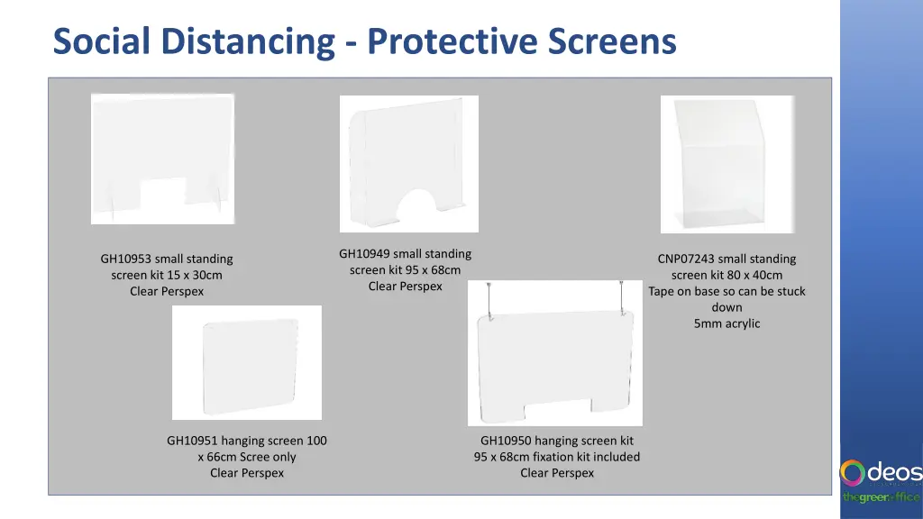 social distancing protective screens 1