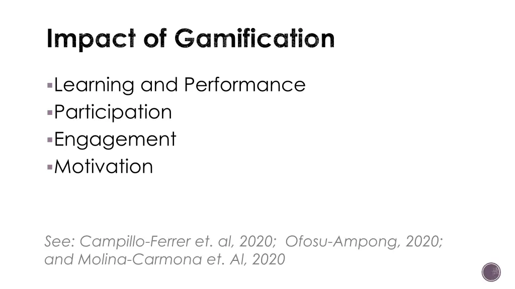 impact of gamification