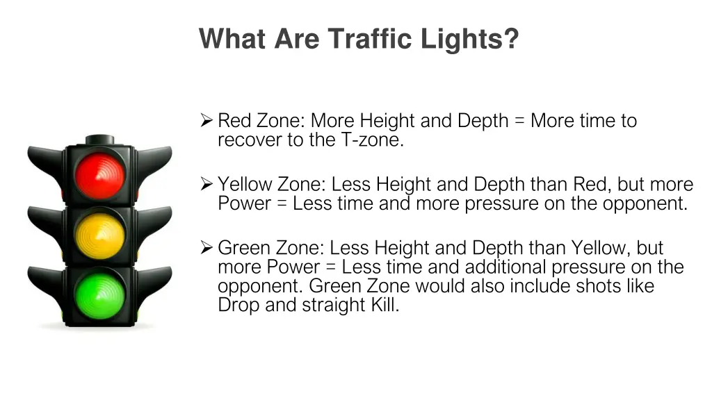 what are traffic lights