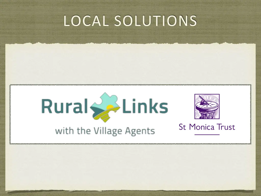 local solutions 1