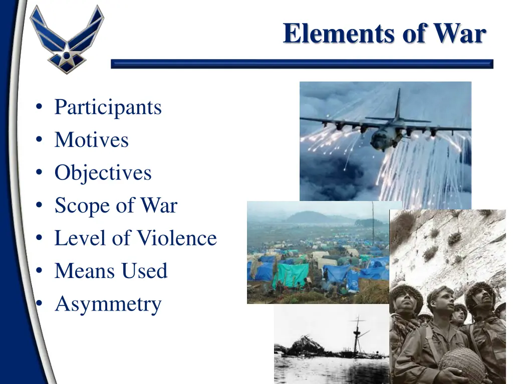 elements of war