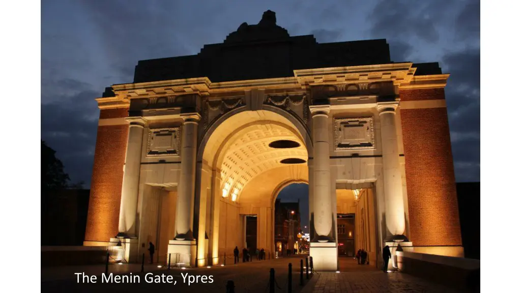 the menin gate ypres