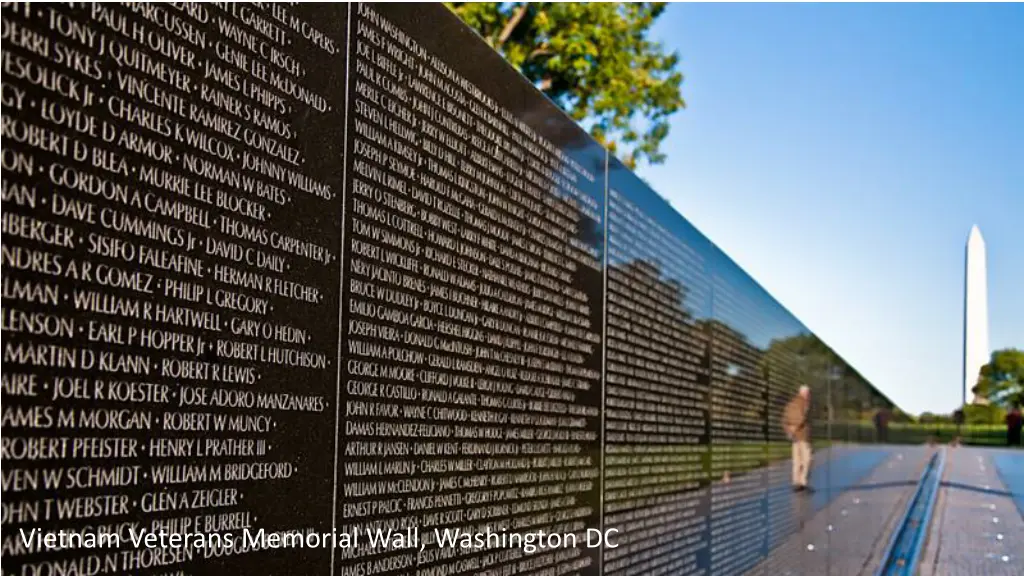 vietnam veterans memorial wall washington dc