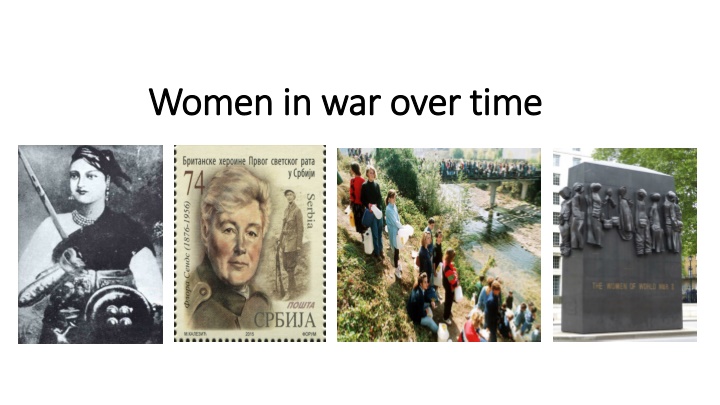 women in war over time women in war over time