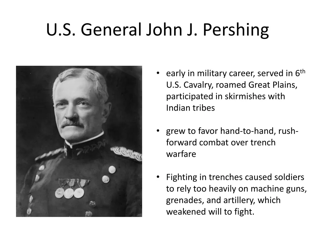 u s general john j pershing