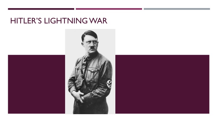 hitler s lightning war