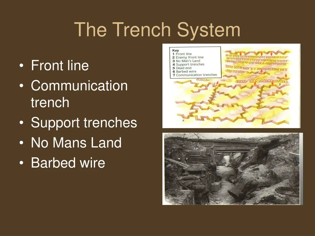 the trench system