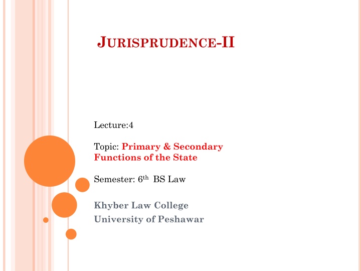 j urisprudence ii