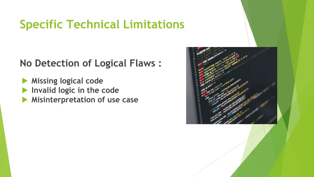 specific technical limitations 2