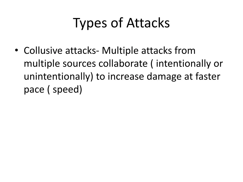 types of attacks 5