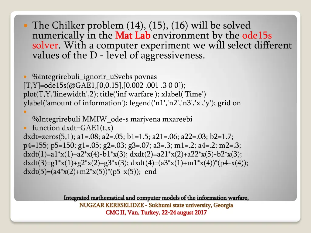 the chilker problem 14 15 16 will be solved