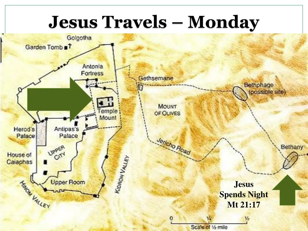 jesus travels monday