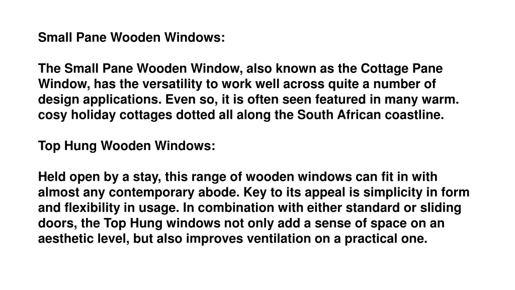 small pane wooden windows