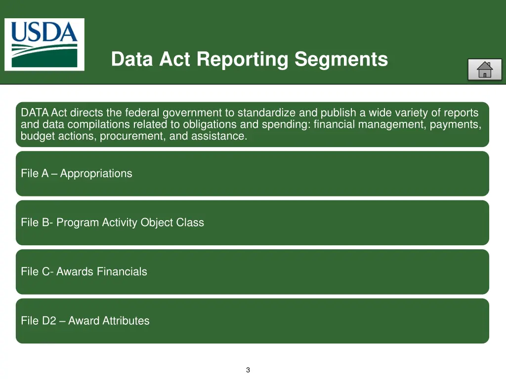 data act reporting segments