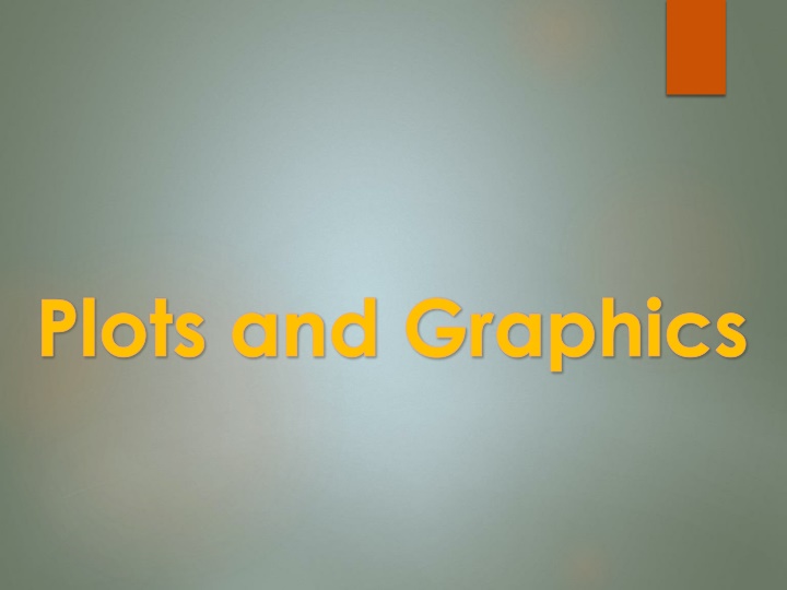 plots and graphics