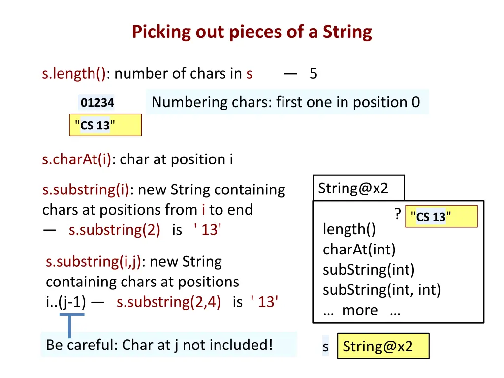 picking out pieces of a string