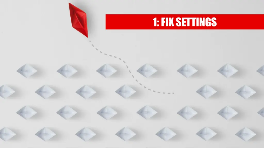 1 fix settings