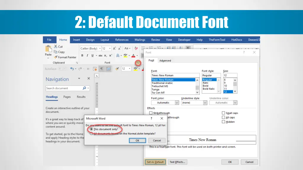 2 default document font 1