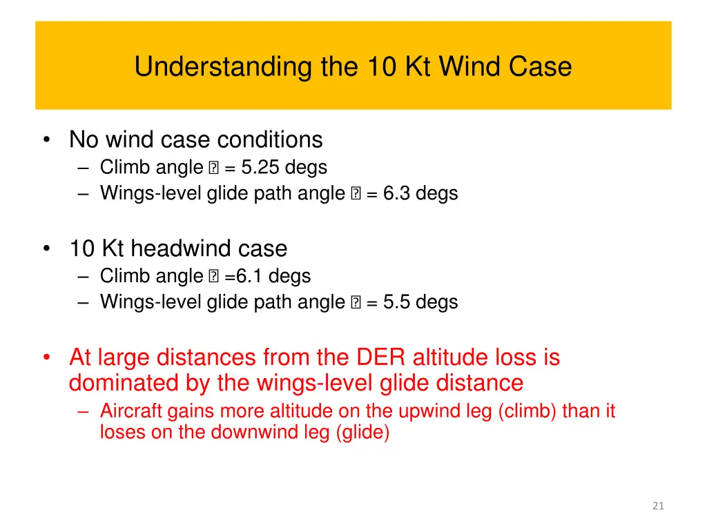 understanding the 10 kt wind case