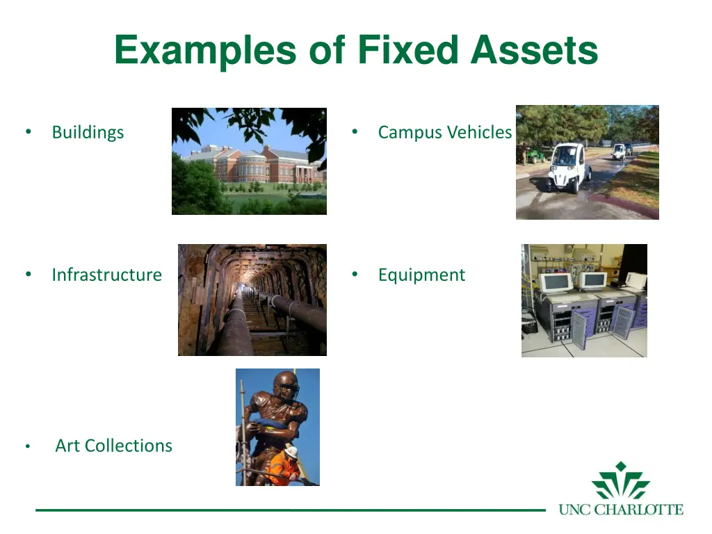 examples of fixed assets