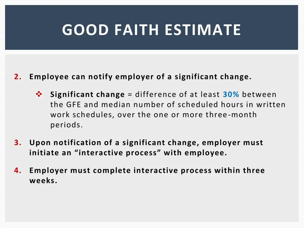 good faith estimate 2