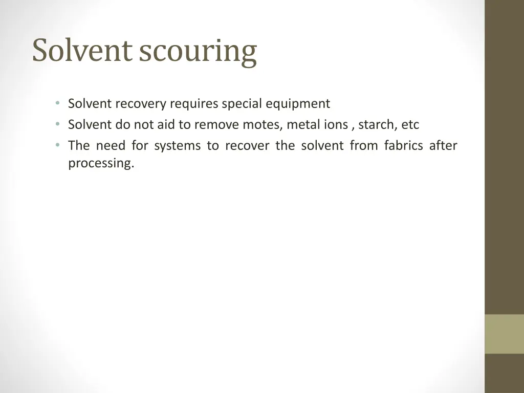 solvent scouring 5