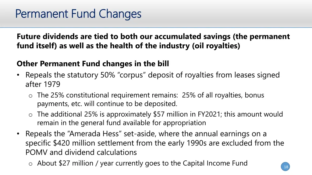 permanent fund changes permanent fund changes 1