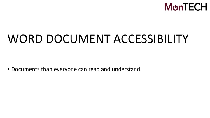 word document accessibility