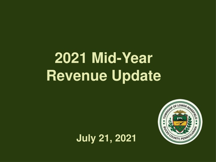 2021 mid year revenue update