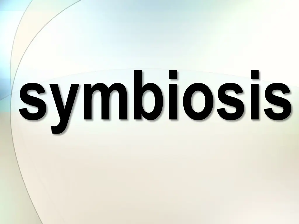 symbiosis