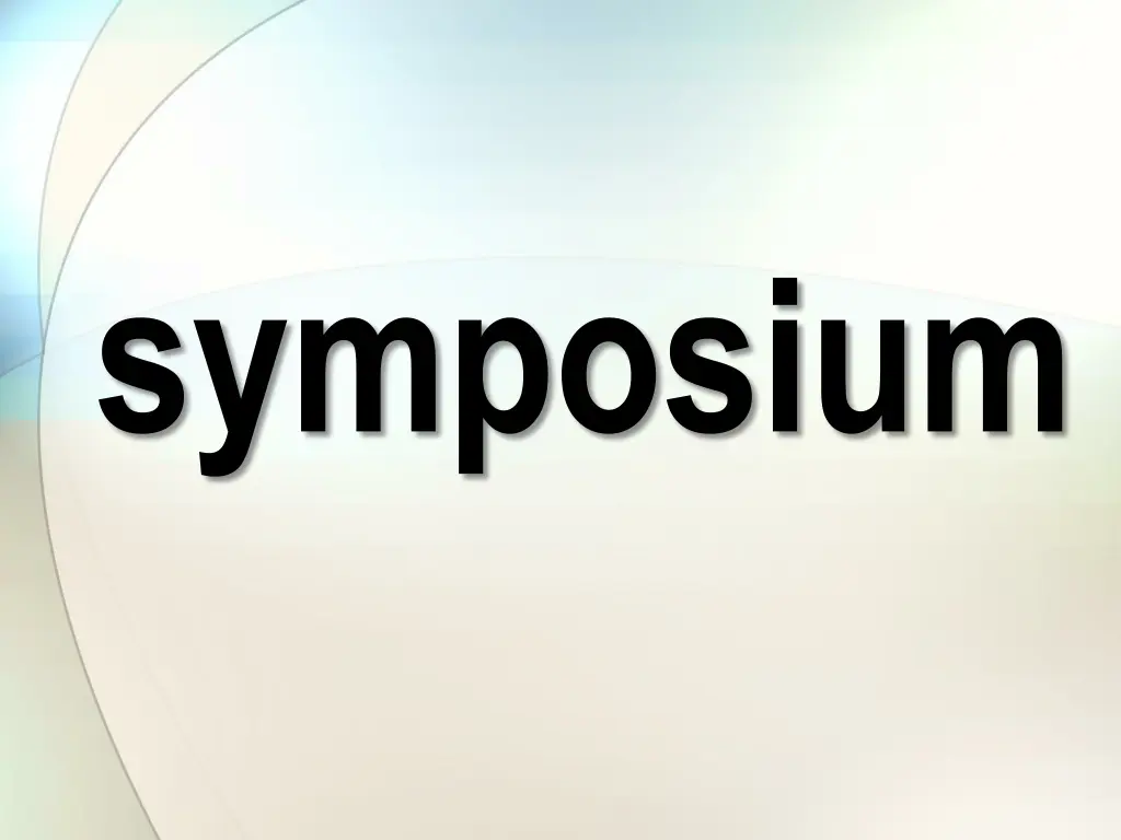 symposium