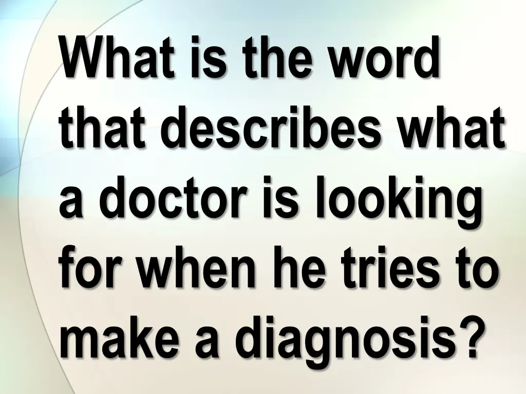 what is the word that describes what a doctor