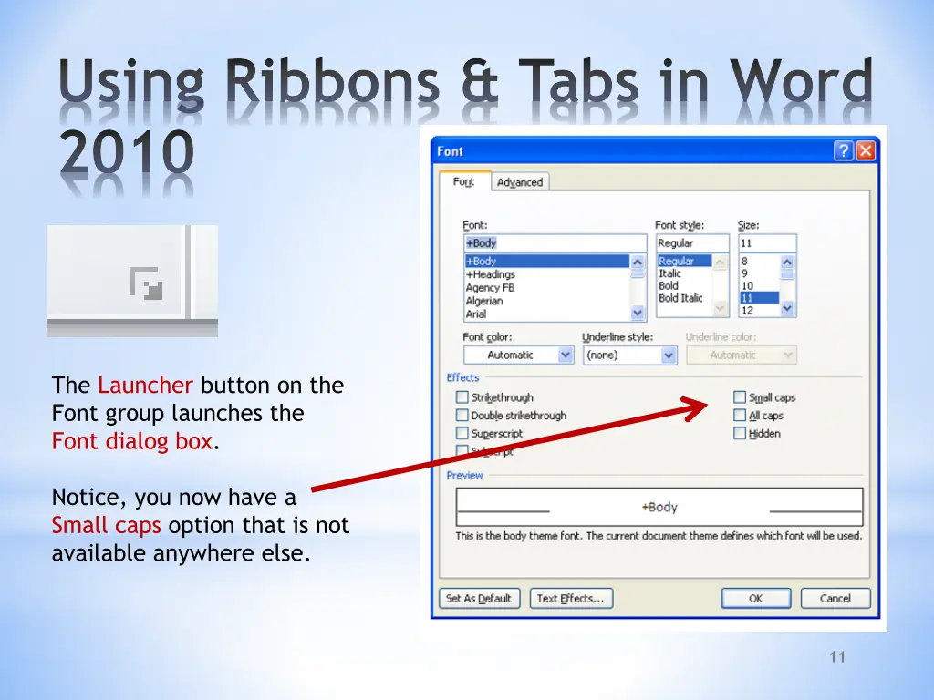 using ribbons tabs in word 2010 1