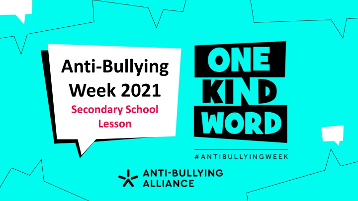 anti bullying week 2021 secondary school lesson